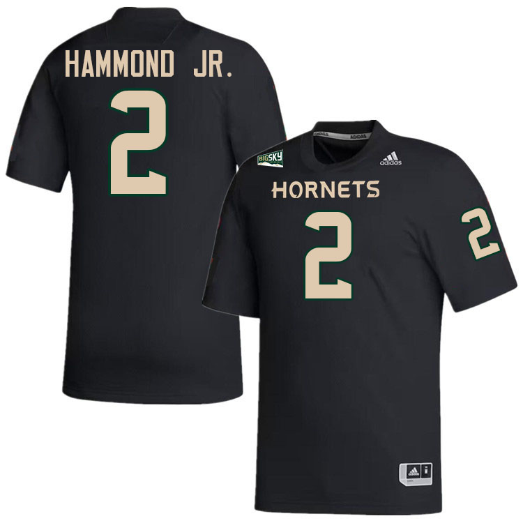 Rodney Hammond Jr. SAC State Jersey,Sacramento State Hornets #2 Rodney Hammond Jr. Jersey-Black